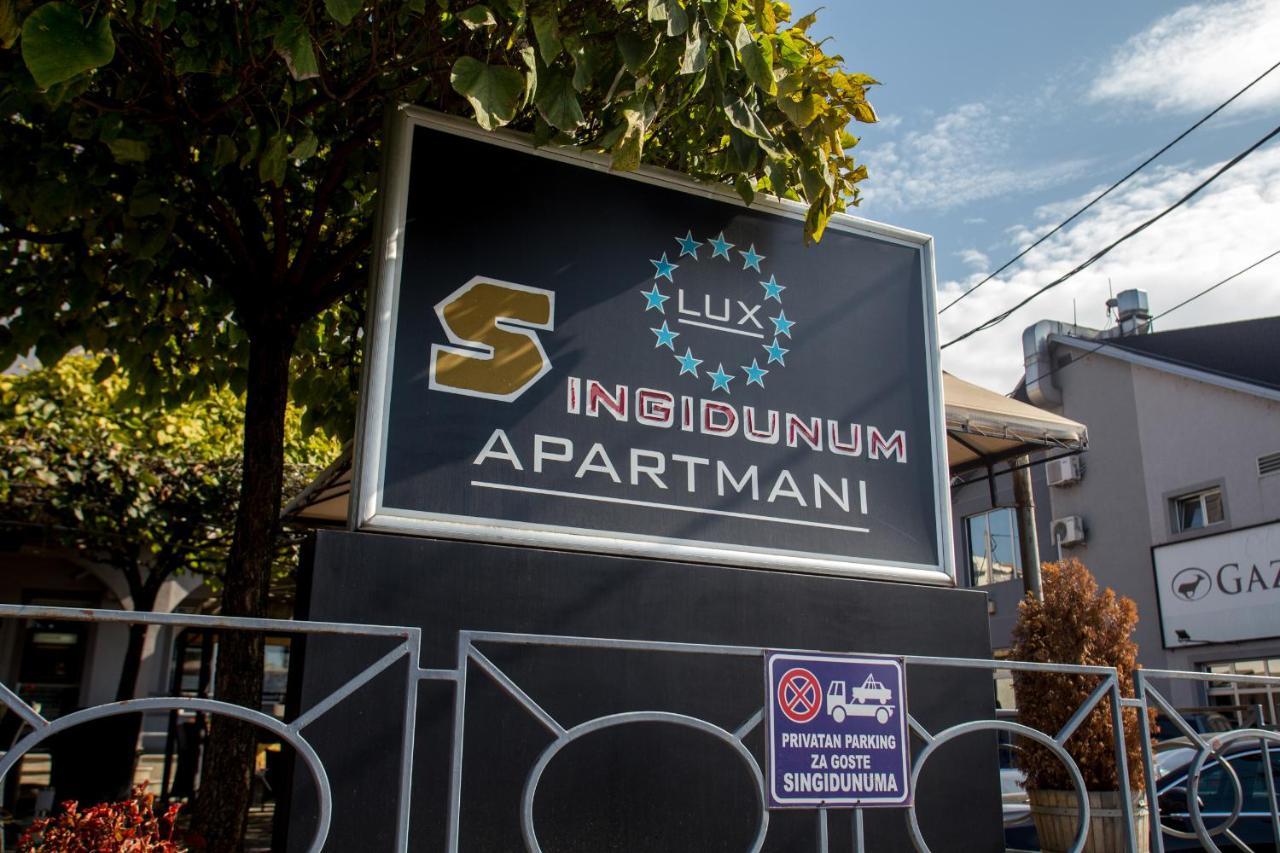 Apartments Singidunum 4 Lux Belgrado Buitenkant foto